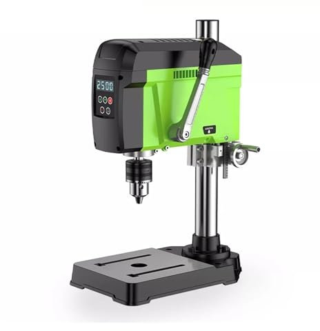 ZKLGS Taladro de Columna, Taladro De Sobremesa Sin Escobillas De 400W, Perforadora De Prensa, BG-516809 De 1,5-13mm, Perforadora De Prensa, Perforadora De Sobremesa para Metal, Madera