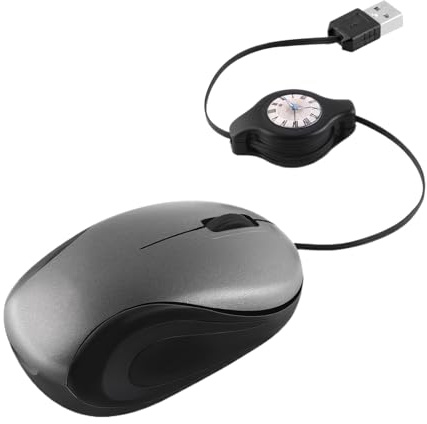 Zubehors Mouse Da Viaggio per Computer Silenziosi Ergonomici Ottici