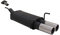 Novus Sportauspuff Endschalldämpfer Gruppe N A3252E76 mit Endrohr 2 x 76mm