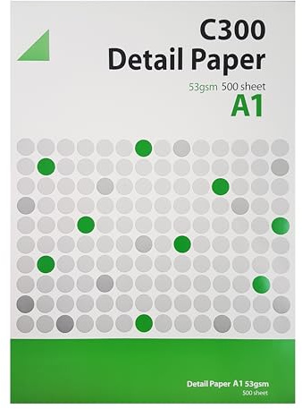 West C300 53 GSM A1 500 Sheets Technical Detail Paper
