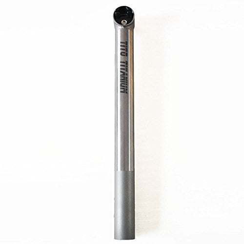 TiTo Titanium Sattelstütze Titanlegierung Geeignet,27.2/30.8/31.6 x 350mm Fahrrad Sattelrohr Verstellbare Sattelstütze Geeignet für Rennräder Mountainbikes Fahrradsattelstützen(Dia 31.6 X350mm)