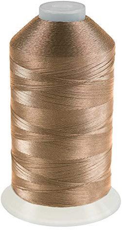 3000m Nähgarn Polyester 210D/3, Farbauswahl - Sattlergarn Jeansgarn Forellenfaden