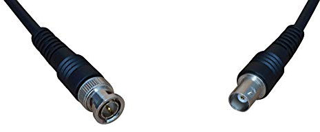 Cable alargador BNC de 1 m hembra a macho.