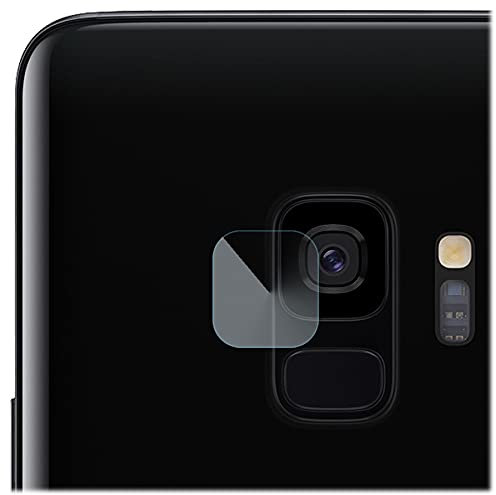 mtb more energy® Kamera-Schutzglas aus Tempered Glass für Samsung Galaxy S9 (G960, 5.8'') - Schutz-Folie Nano Glasfolie Rückseiten-Cam Linse Back