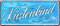 WOGEKA ART Retro Blechschild - Küstenkind Nordsee Ostsee Norden - witziger Spruch als Geschenk-Idee zum Geburtstag Weihnachten zur Dekoration 28x12 cm Vintage-Design Metall 796