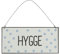 IB Laursen Metallschild Hygge