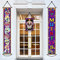 Set mit 3 Stück Tag der Toten Dekorationen Banner mexikanische Party Dia de Los Muertos Dekorationen Veranda Schild Schädel hängende Flagge Fiesta Dekoration für Innen und Außen