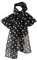 G-LIKE Damen Seidenschal Sommer Halstuch – Chinesische Luxuriöse 100% Echte Maulbeerseide Naturfaser Seidentuch Frühling Herbst Leichte Lange Schals Sonnenschutz Kopftuch – 180 x 30 cm (Schwarz)