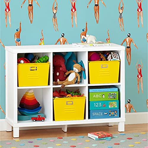 Coloray Fototapete An Einer Wand 104x70 cm Mehrfach Klebbar Wandaufkleber Zimmer, Wohnzimmer, Büro Selbstklebende Tapete Einfach Ablösbar Zuhause Dekor - Schwimmer schwimmen