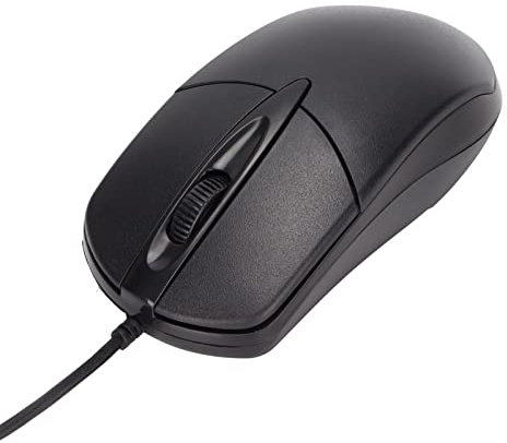 T opiky Beheizte Maus,5 Millionen Klicks Lebensdauer,3 Stufen Einstellbar,Ergonomische 1600DPI Kabelgebundene Heizung Desktop-Laptop-Computer USB Kabelgebundene Maus,für Windows für OS X