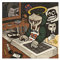 FUKITT Rapper MF Doom Poster Leinwand Poster 30 x 30 cm Schlafzimmer Dekor Sport Landschaft Büro Zimmer Dekor Geschenk Rahmen Stil