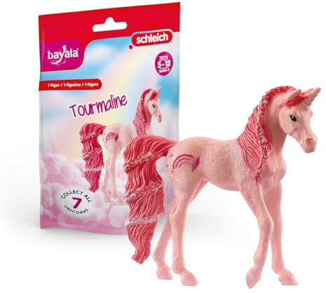 schleich 70772 Sammeleinhorn Turmalin, ab 5 Jahren, BAYALA - Spielfigur, 16 x 12 x 3 cm