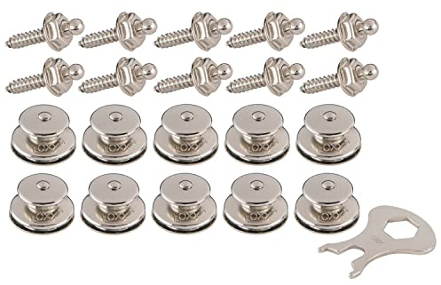 LOXX Set 10 Stück Oberteile + Blechschrauben 4,2x16 + Schlüssel