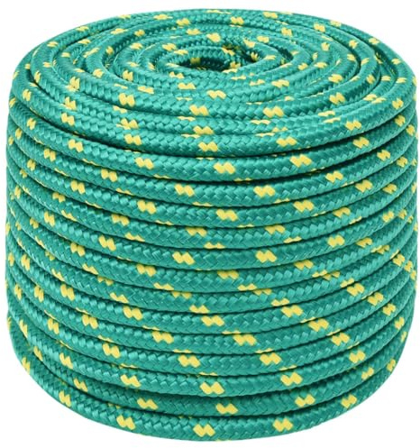 Revera Nautika-Seil, grün, 12 mm, 100 m aus Polypropylen