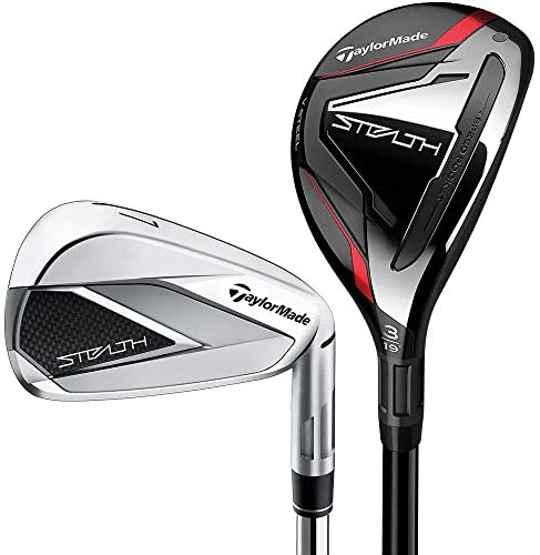 TaylorMade Golf Stealth 2 Iron Combo Set 4,5 Rescue 6-PW,AW RIGHTHANDED Graphite Regular