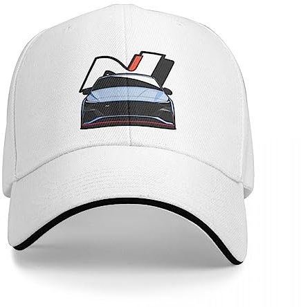 TQASER Basecap Hyundai Elantra N Performance Blue Cap Baseballmütze Herrenhut Hut für Damen Herren Geschenk