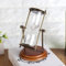Sanduhr, Vintage 15 Minuten Sanduhr, große Messing graviert rotierende Sanduhr Stand, einzigartige Metall Sanduhr, ique Glas Sanduhr für Haus, Schreibtisch, Büro Dekoration
