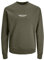 JACK & JONES Herren Jorvesterbro Sweat Crew Neck Noos, Kalamata,L
