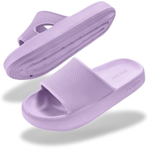 SCHLAPPY™ Original Badeschuhe für Damen&Herren, Badelatschen&Wolkenschuhe 100% Plastikfrei, Wasserfest&rutschfest (Lila, EU Schuhgrößensystem, Erwachsene, Numerisch (von/bis), M, 36, 37)