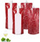 SHANGFENG 4 Pcs Foldable Wine Bag 750ml Portable Drink Pouches Plastic Water Bottle Wine to Go Bag Reusable Plastic Wine Bottle Liquid Leak Proof Flask Holder for Wine Liquor Beverages,Travel