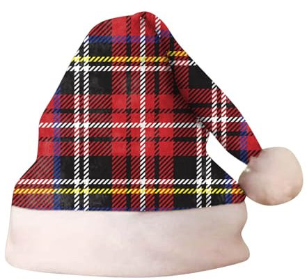 Generisch Weihnachtsmann Mütze Erwachsene, Weihnachtsmann Mütze, Weihnachtsmütze Damen Herren, Dicker Weihnachtsmann Mütze Plüsche Santa Mütze Christmas Mütze für Festliche Partys Im Neuen Jahr