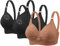Women's Bras Push Up Clearance Comfort Bra No Underwire Non-Removable Padded Bras Removable Pads Adjustable Breast-Pumps Holding And Nursing Bra Wireless Bras For Women Backless Bras For Women