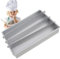 Riaisttd Teglia per torte con divisori, in alluminio, 30 x 20 cm, regolabile, pieghevole, staccabile, per cucinare e cuocere torte, muffin,