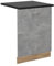 Vicco Coperchio per lavastoviglie R-Line, Calcestruzzo, 60 cm, PL Antracite