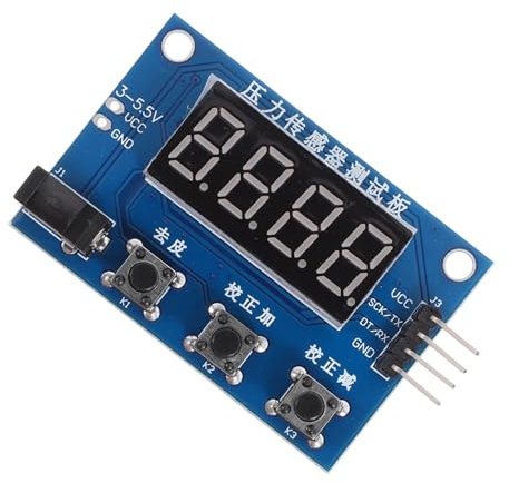 OUNONA Lastzellen-wägesensor Mit Digitalem Display Präzise Druckmessung Vielseitig Für Industrielle Automatisierung Einfache Montage Für Kleine Lastbereiche in Wägesystemen