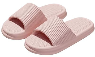 Zapatillas Mujer Hombre Casa Piscina Cómodas Verano Chanclas Baño Playa Antideslizantes Sandalias Unisex Ducha Plataforma Zapatos Suaves Pantuflas Suela Gruesa Chancletas Sliders Goma Masaje Baratas