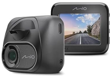 Mio MiVue C595WD Dual Dashcam, Sony STARVIS, WLAN, GPS, 2,0 Zoll Display, 3 Jahre Garantie