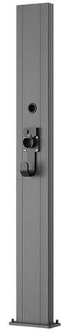 EV Charger Stand, Free Standing Stainless Steel Pedestal with Password Lock for Secure Charging in Garage or Station
