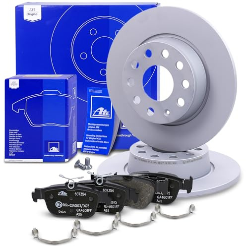 ATE Bremsenset Hinterachse inkl. Bremsscheiben hinten Ø272mm voll und