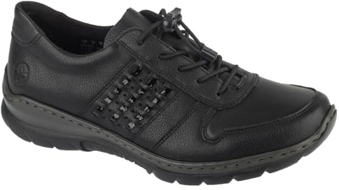 Rieker Shoes L32F3-00, Women half shoes, Black