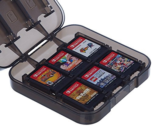 Amazon Basics Custodia porta cartucce di gioco per Nintendo Switch - Nero