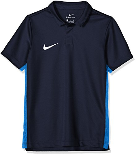 Nike Kinder Dry Academy18 Football Polo Shirt, Blau (Blue/451), Gr. L