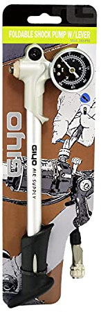 GIYO GS-02D Foldable Shock Pump with Lever & Gauge #ST1006