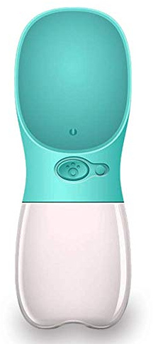 VOANZO Dog Water Bottle, Pet Travel Water Bottle With ABS Food Grade Small Dog Travel Outdoor Water Drinking Bottle (blue)