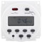 Dpofirs LCD Digital Timer-Schalter, Wöchentlich Programmierbarer Computer-Zeitschalter 17on/17off, Elektronischer Relais-Timer für Elektrische Geräte/Haus (220V)