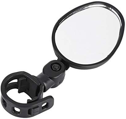 Oval Fahrradspiegel für Lenker 22-35mm Fahrrad Weitwinkel Rückspiegel ,360 ° Verstellbar und Drehbar Fahrrad Spiegel für Mountainbike Rennrad Mofa