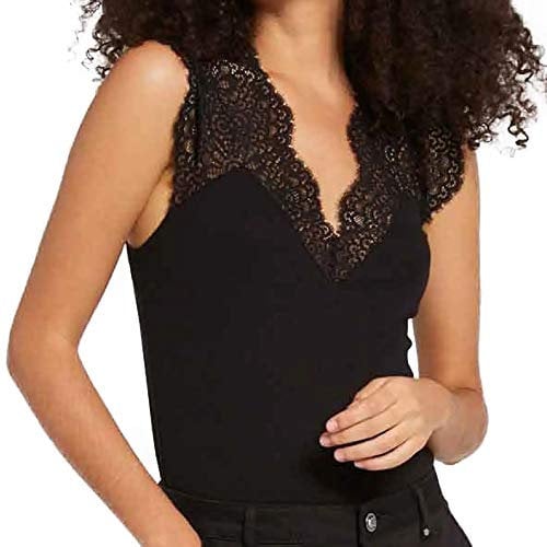 Morgan 202-dena.n, Camiseta sin mangas para Mujer, Negro, XS