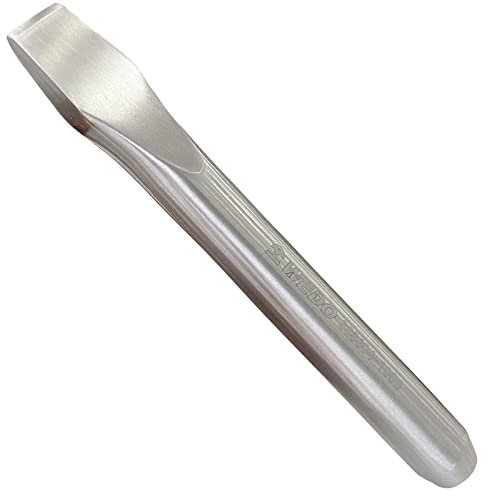 WEDO Cold Chisel,Stainless Steel Flat Chisel,Blade 18mm,Wood Chisel,Length 200mm,Anti-Corrosion,High Strength,Polished Surface,Rust-Proof