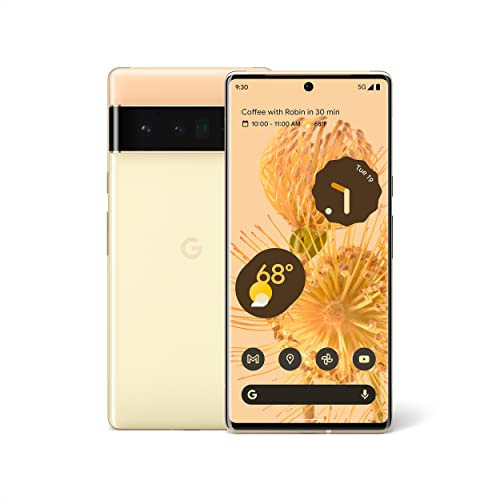 Google Pixel 6 Pro 5G - Smartphone 128GB, 12GB RAM, Single Sim, Sunny