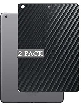 Vaxson 2 Stück Rückseite Schutzfolie, kompatibel mit iPad Mini 1/2 / 3 7.9, Schwarz Backcover Skin Cover Haut [nicht Displayschutzfolie ] Neue