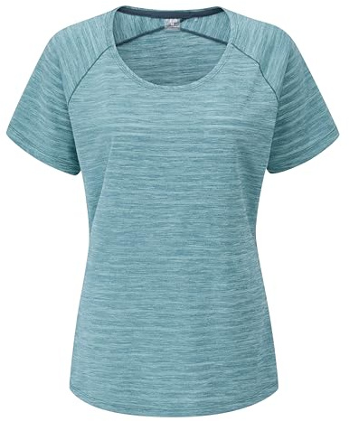 Rab Wisp Tee Women, 12 UK/12 UK Damen, meltwater marl MEL