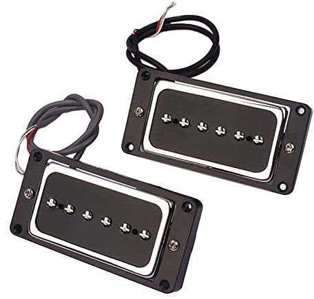 Humbucker Humbucker Pickup Set Single Alnico 5 Pickup P90 Für E -Gitarrenbrücke