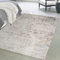 Mazovia Modern Teppich - Vintage Abstract Muster - Weich Teppich für Wohnzimmer, Schlafzimmer, Esszimmer - ÖKO-TEX Wohnzimmerteppich Shrink Polyester – Kurzflorteppich Grau Beige 240 x 330 cm