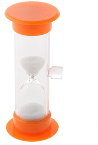 Sablier ventouse 3 minutes Orange