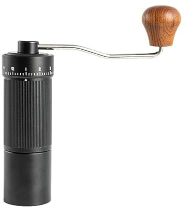 TsoLay Macinacaffè a mano in acciaio CNC macinacaffè a mano macinacaffè per la cucina ufficio macchina di macinazione del caffè