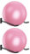 HZSSLKM Metall-Gymnastikball-Halterung (2er-Set), schwarzer Yoga-Ball-Ständer, Stabilitätsballhalter für Yoga-Bälle zu Hause, Fitnessstudio oder Studio